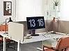 Työpöydän väliseinä WALLY 80 x 40 cm Beige