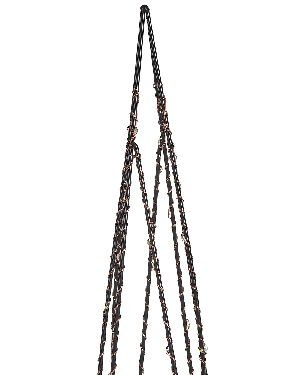 Joulukoristesetti 2 kpl LED-valo NEIDEN 52/38 cm Joulukuusi Hopea_812541