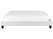 Bed without Headboard Fabric ROANNE 180 x 200 cm (EU Super King) Light Grey_903125