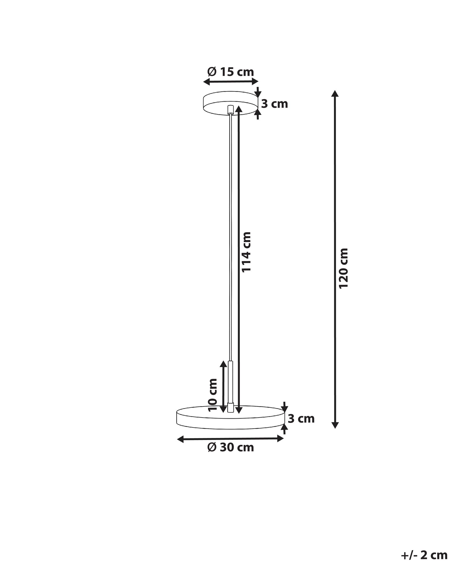 LED Pendant Lamp EVENLODE Metal Black_1106881