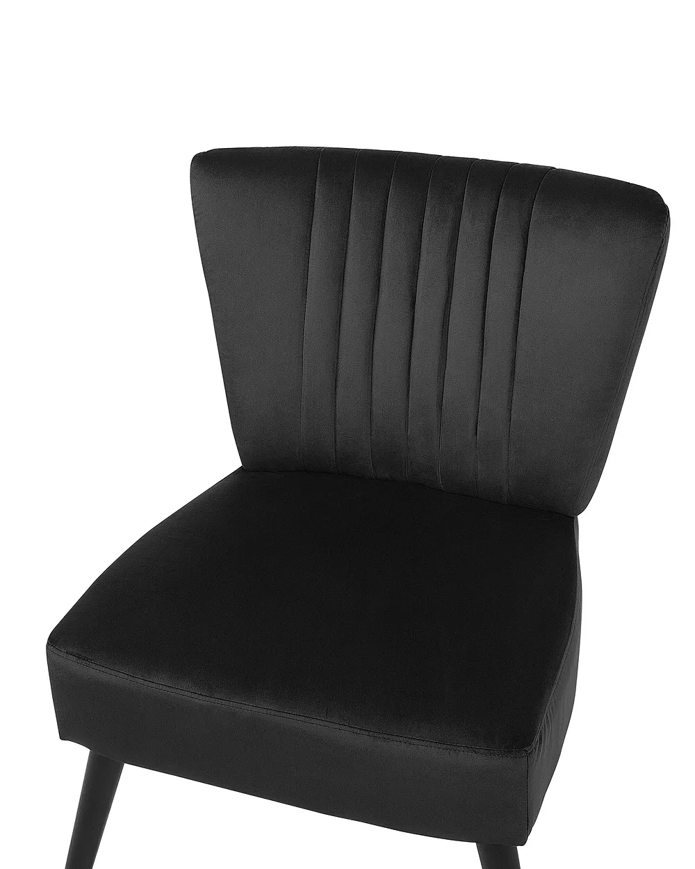 Armchair VAASA Velvet Black_719830