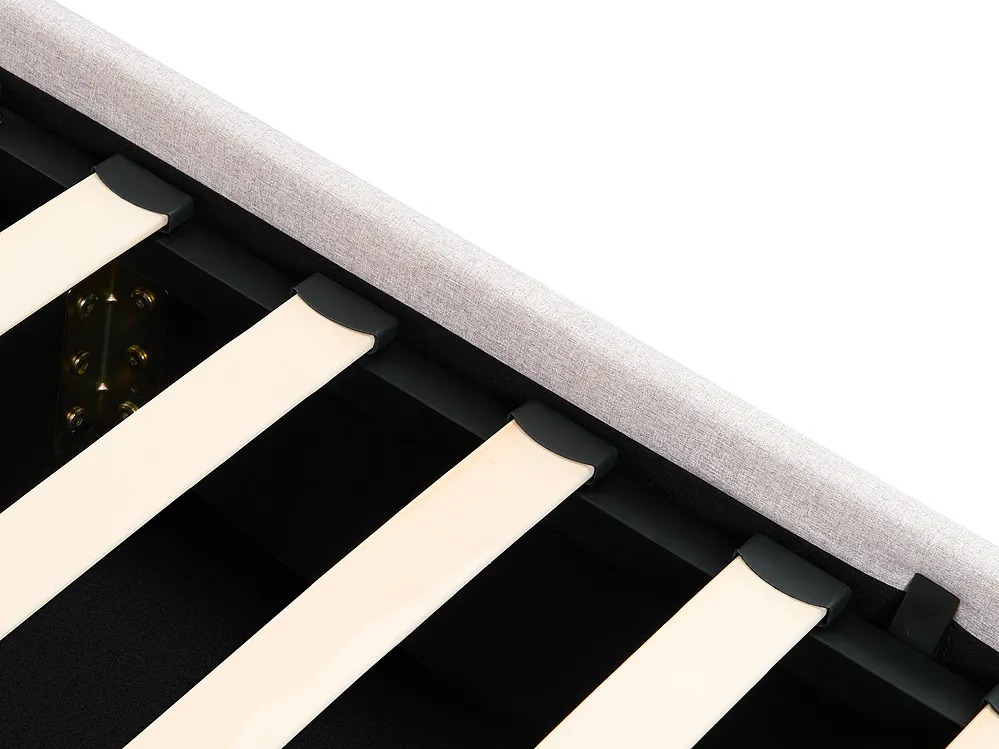 Seng med oppbevaring LAURESSES Lys beige 160 x 200 cm_1153515