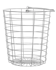 Basket Stand AYAPAL with Wheels Metal White_785668
