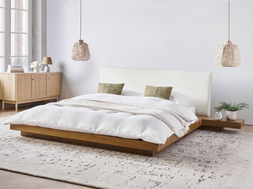 Seng ZEN 160 x 200 cm Naturlig ask