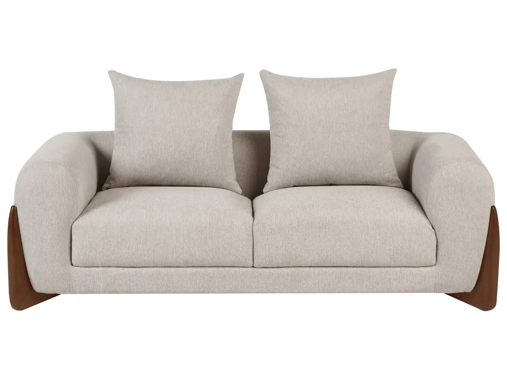 Living Room Set 6 Seater VINLIDEN Taupe_1048664