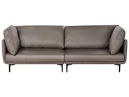 Sofa 3 Seater REVSNES Fabric Brown_965414