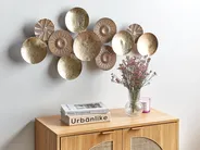 Wall Decor THALLIUM Metal 45 cm Gold_883248