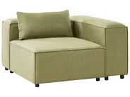 Corner Seat BRANDE Fabric Olive Green Symmetrical_1023594