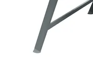 Set of 2 Sun Loungers SORONI Reclining Metal Light Grey_1014182