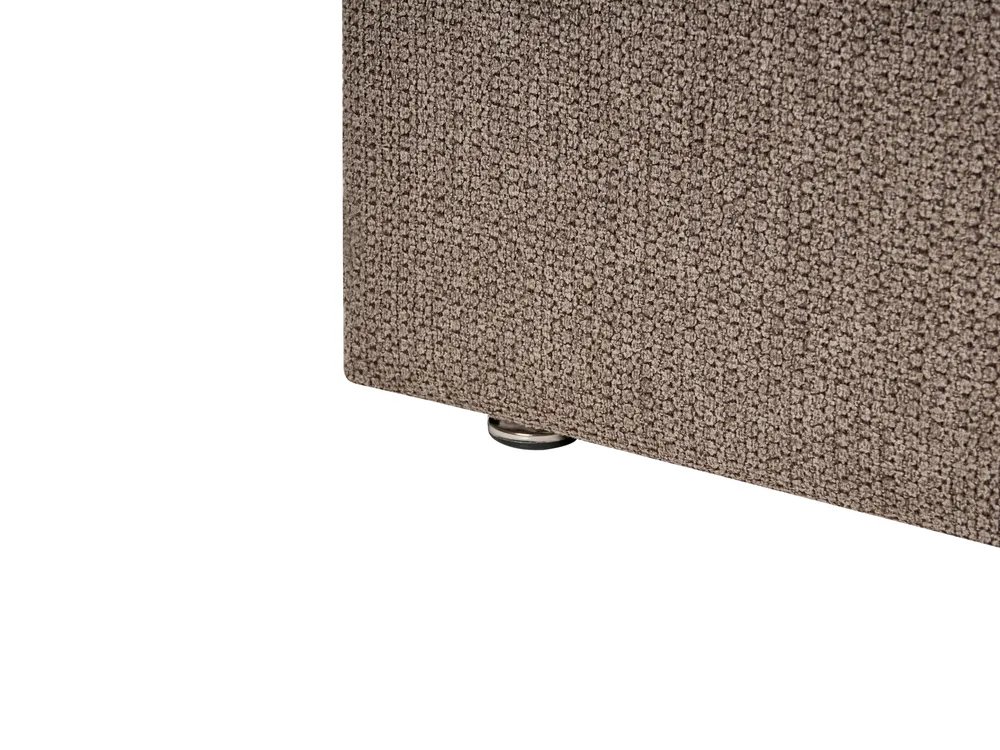 Ottoman Bed TARASCON Fabric Taupe 160 x 200 cm (EU King Size)_1021188