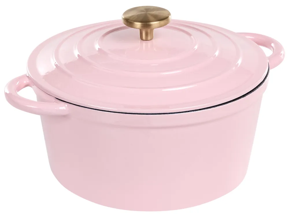 Gjutjärnsset med 8 delar FEURA Pastellrosa_1170239