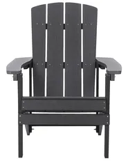 Garden Chair ADIRONDACK Dark Grey_728552