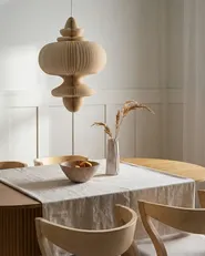 Pendant Lamp AMALSAN Paper Beige_1044182