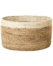 Sett med 3 kurver TAJORI Jute Naturlig_846346