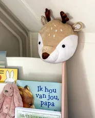 Väggdekoration för barn Hjort BAMBI 30 cm Beige_973852