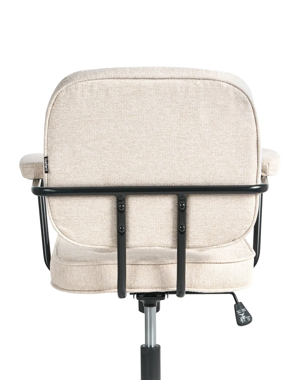 Desk Chair PAWNEE Fabric Light Beige_1057387