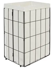 Pyykkikori MIRISSA Metalli Musta 72 L_939715