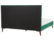 Säng med lamellram Sammet BAYONNE 180 x 200 cm Grön_870903