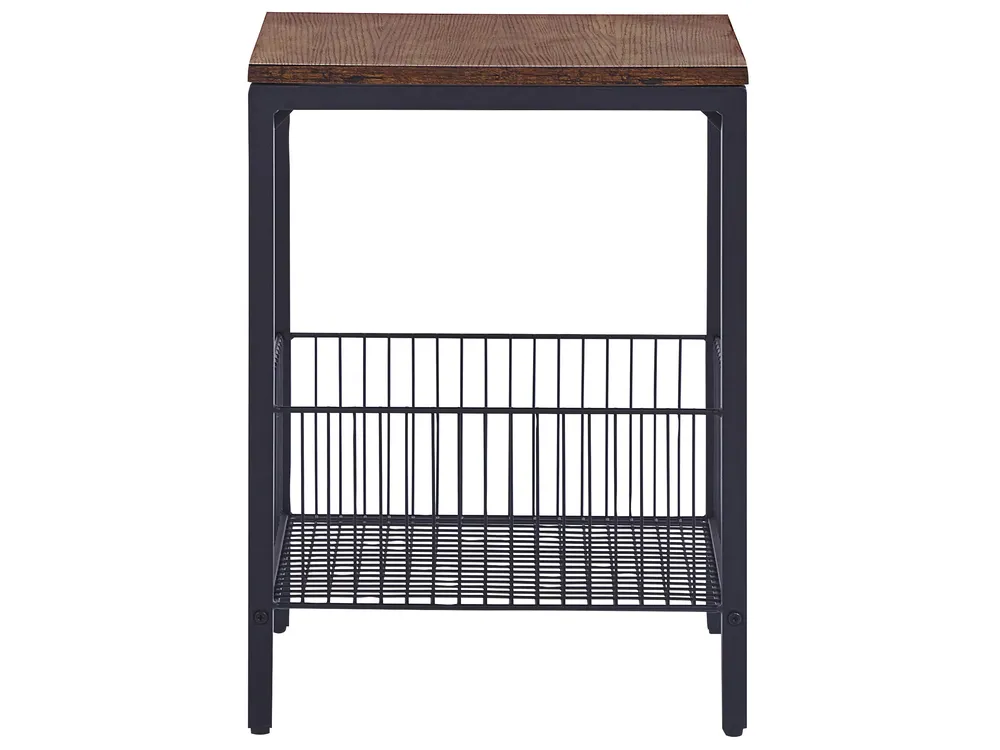 Side Table KENNER Dark Brown_824307