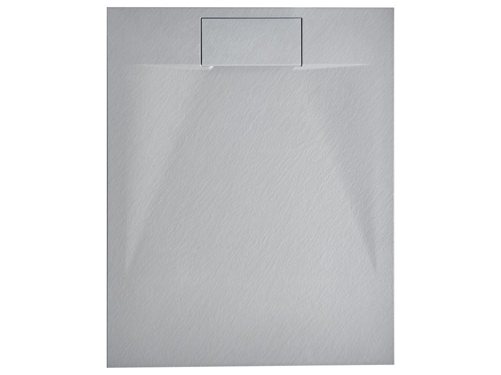 Duschkar AZZURRO 80 x 100 x 3 cm Grå