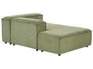 Right-Hand Chaise Longue ARDAL Corduroy Green_947330