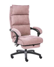 Kontorsfåtölj EATON Chenille Pastellrosa_1076939