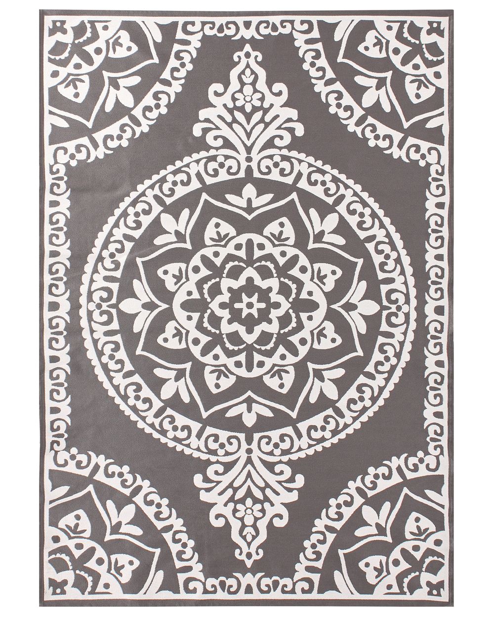 Utomhusmatta KOHIMA Grå 160 x 230 cm