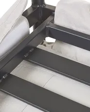 Trädgårdsfåtölj ESPERIA Metall Grå_868312