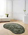 Matto MASSO Tummanvihreä 160 x 230 cm Viskoosi
