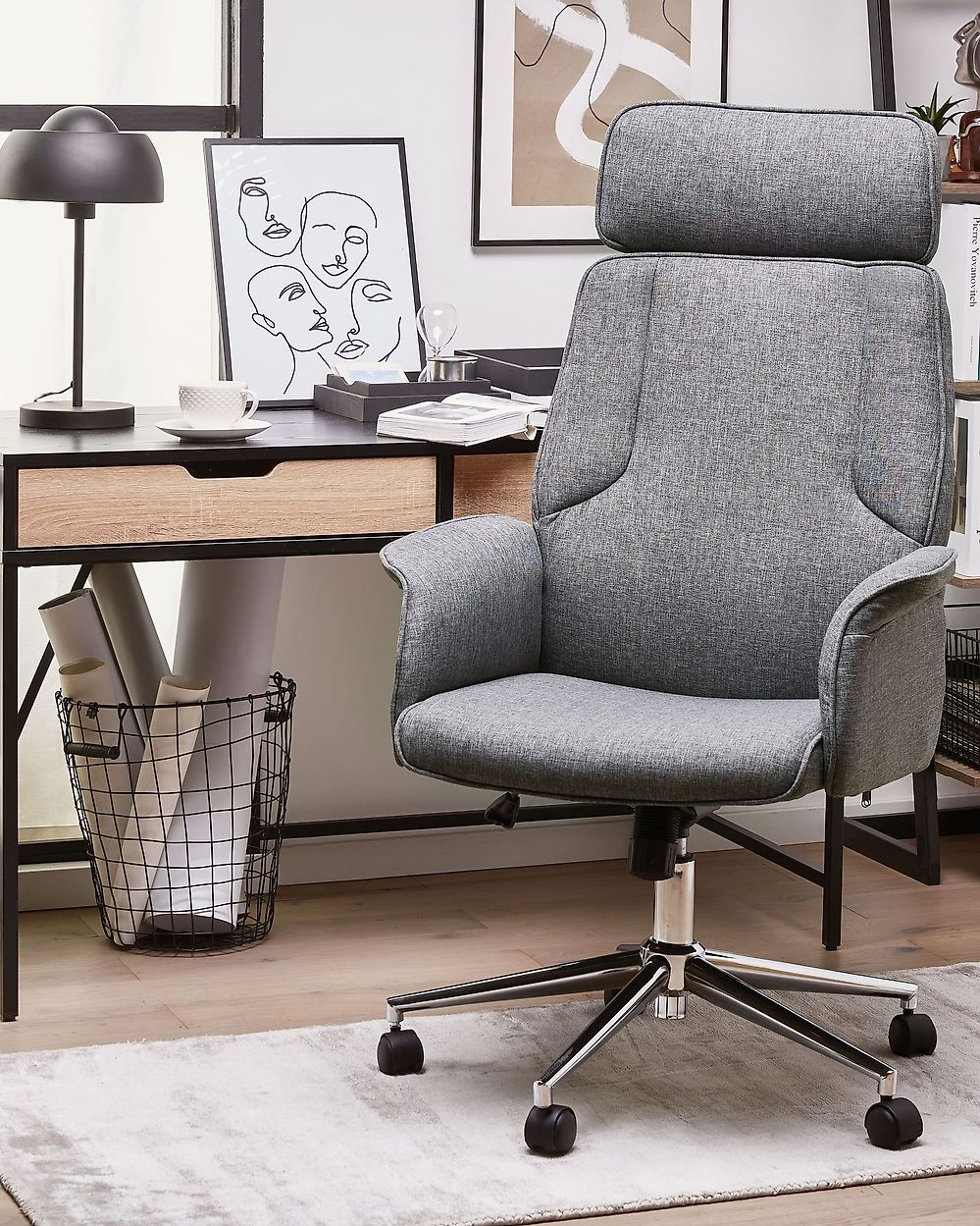 Office Chair PILOT Grey