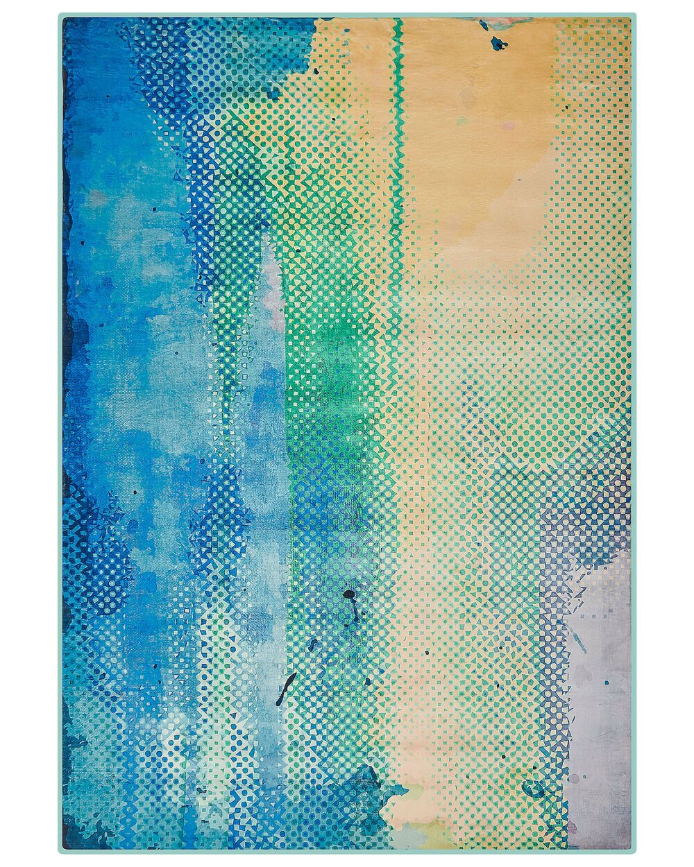 Rug SUSUZ Blue 160 x 230 cm