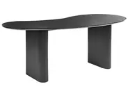 Dining Table PEERY Black 198 cm 93 cm_993627