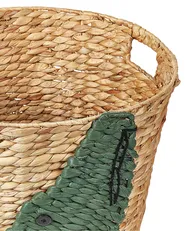 Kids Basket Crocodile LOXTON Wicker Natural_893157