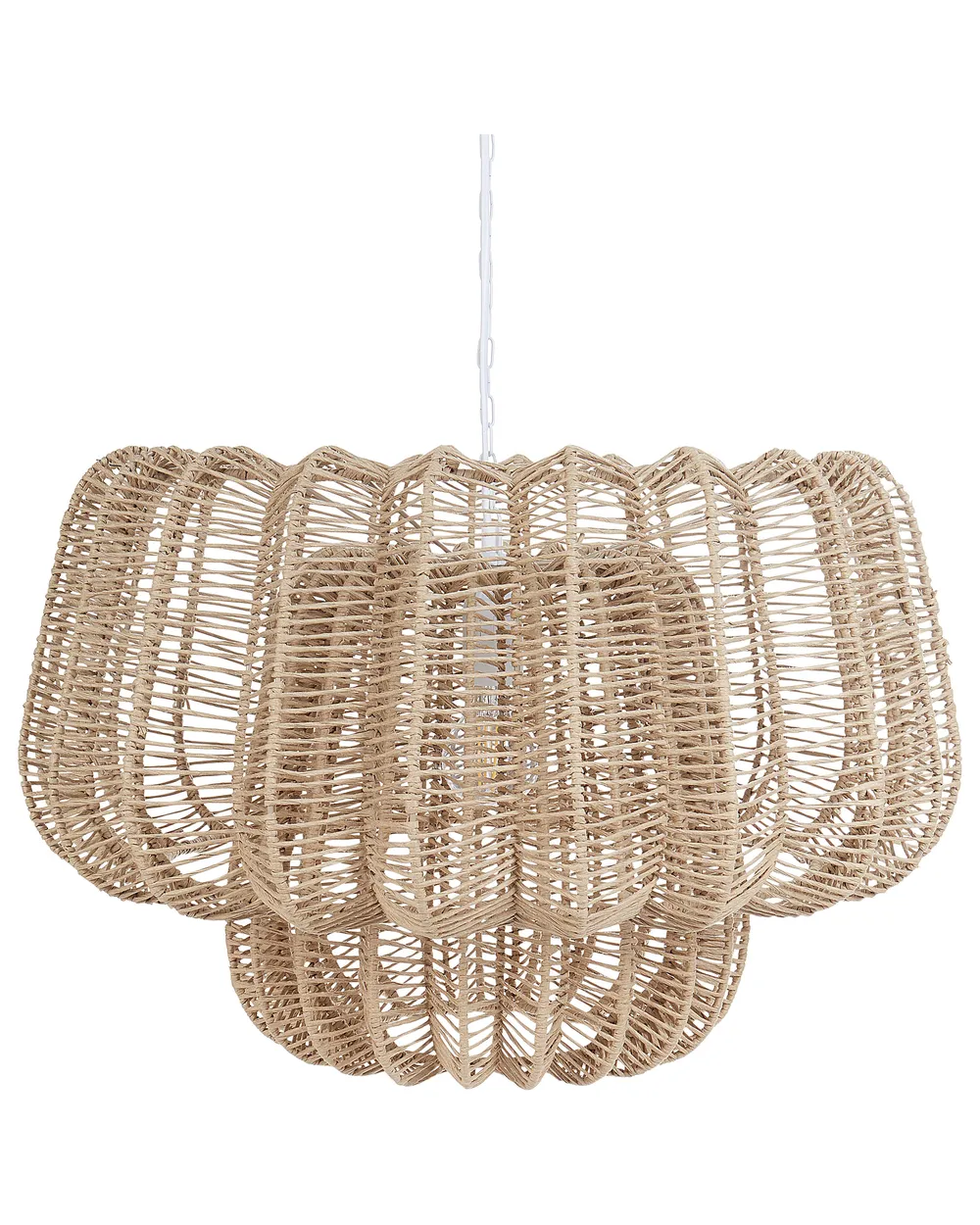Pendant Lamp SAISI Paper Rope Beige