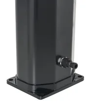 Freestanding Outdoor Solar Shower TOPOCALMA Black_974647