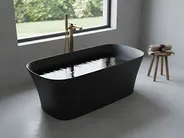 Freestanding Bathtub LANALHUE 1600 x 750 mm Black_1033588