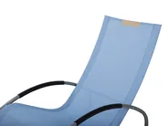 Rocking Sun Lounger CAMPO Fabric Blue_751517