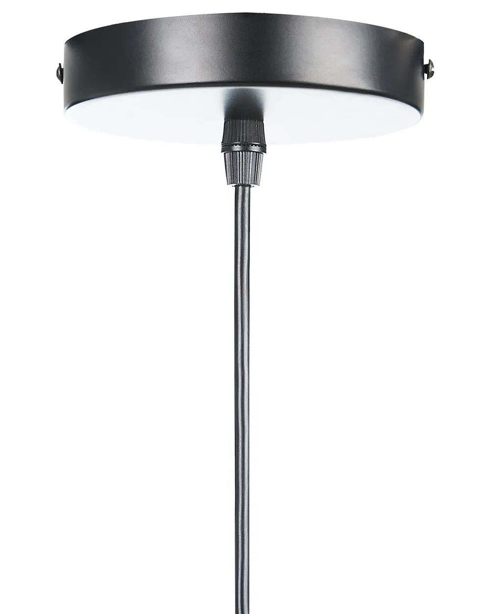Pendant Lamp GWERU Paper Rope Black_827376
