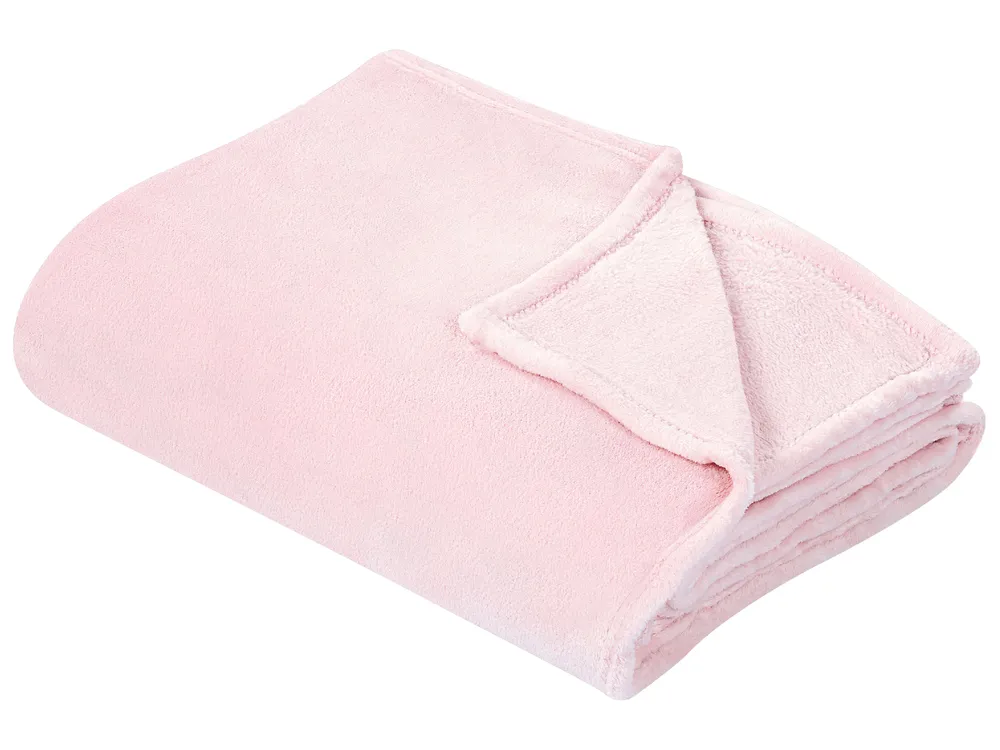 Blanket BAYBURT 150 x 200 cm Pink