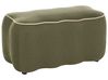 Upholstered Bench JUNO Fabric Green