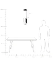 Pendant Lamp BOUES Metal Black_1010404