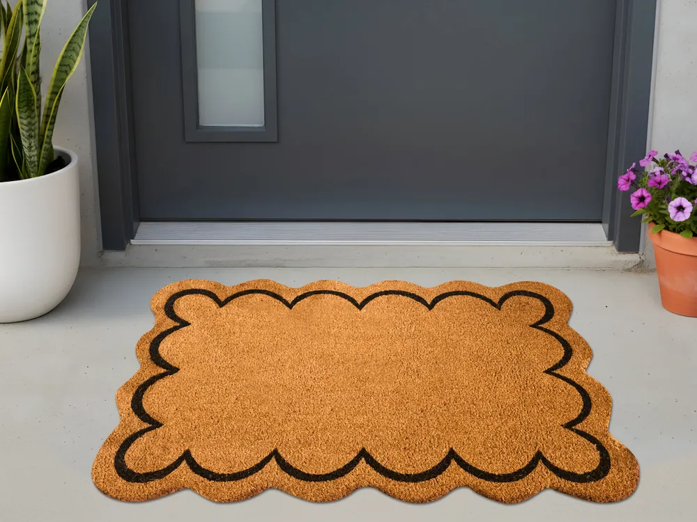 Doormat HOLON Natural 60 x 90 cm Coir