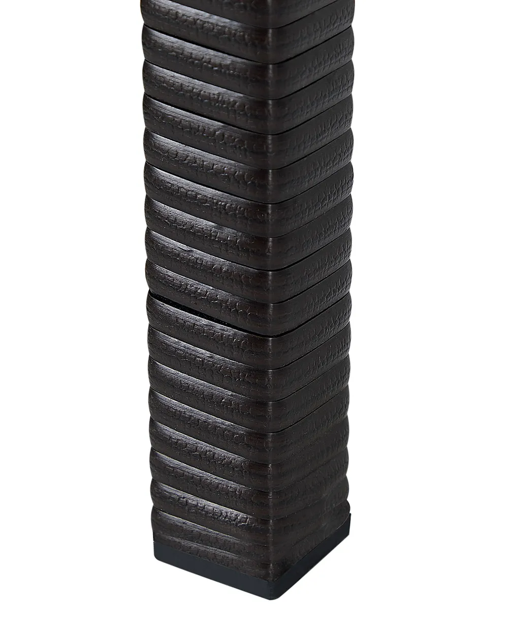 Elevated Plant Pot CARAGANA 77 cm PE Rattan Dark Brown_914482