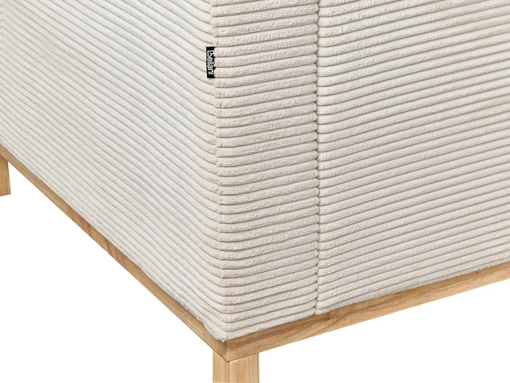 Hörnsoffa 4-sits SIGGARD II Manchester Ljusbeige Högervänd_944408