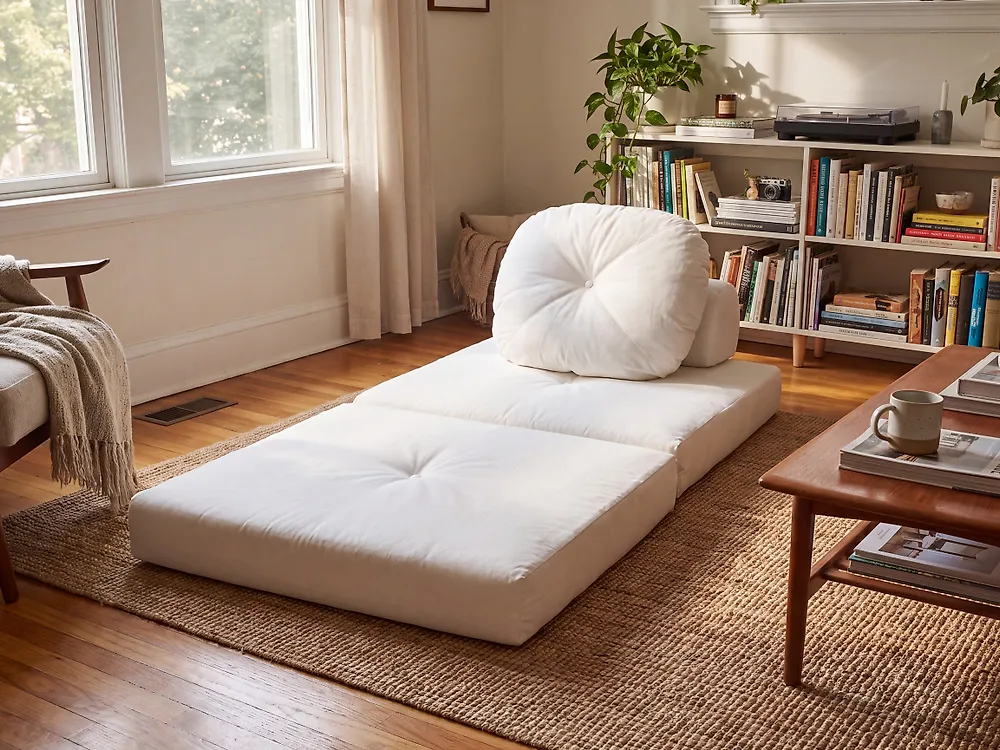 Enkel bäddsoffa OLDEN Manchester Off-White_1174220