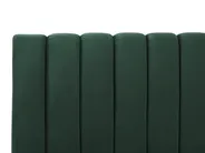 Bed Velvet MARVILLE 180 x 200 cm (EU Super King) Emerald Green_836017