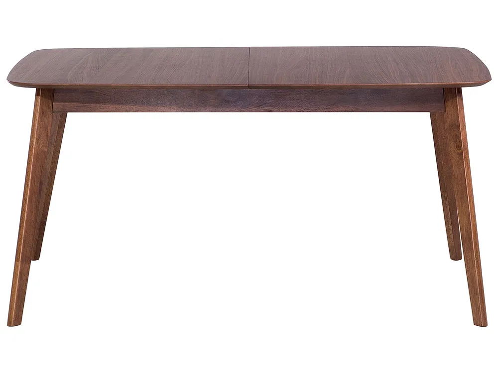 Extending Dining Table MADOX Dark Walnut 150/190 cm 90 cm_766516
