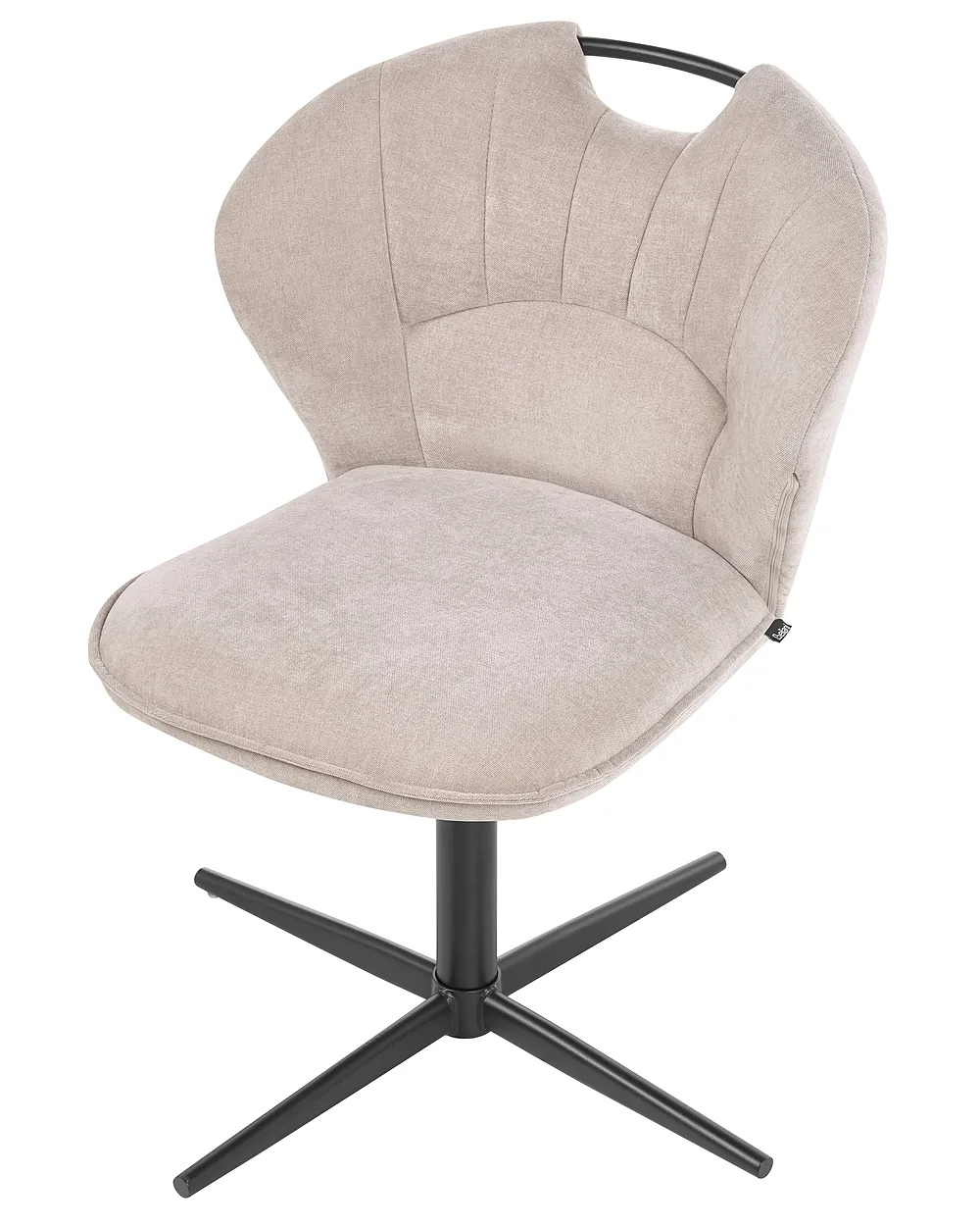 Sett med 2 stoler WORCESTER Chenille Beige_1161622