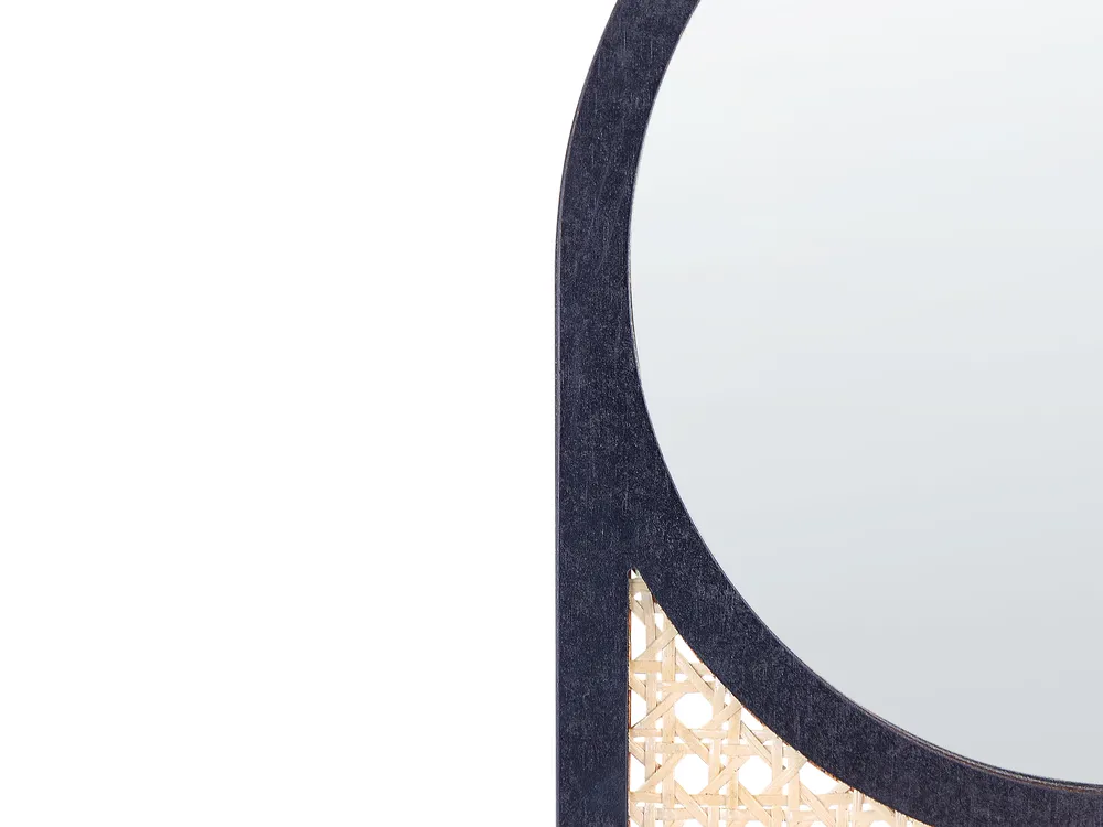 Wall Mirror BALEAL 30 cm 56 cm Rattan Natural_894186