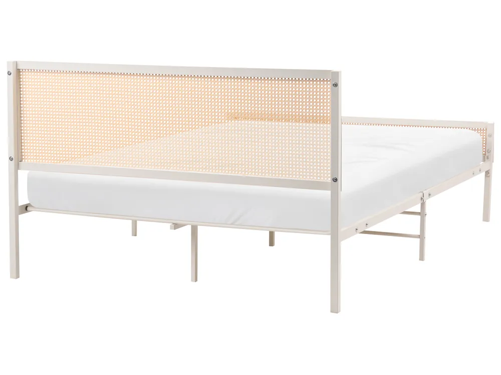 Sänky Polyrottinki AVANTON 140 x 200 cm Beige_1116813